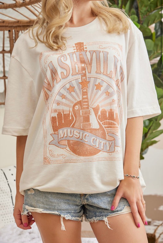 Oversized Nashville T-shirt